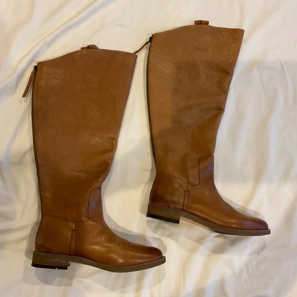 Hard Finished Leather Rider Boot - Picture 3 of 7